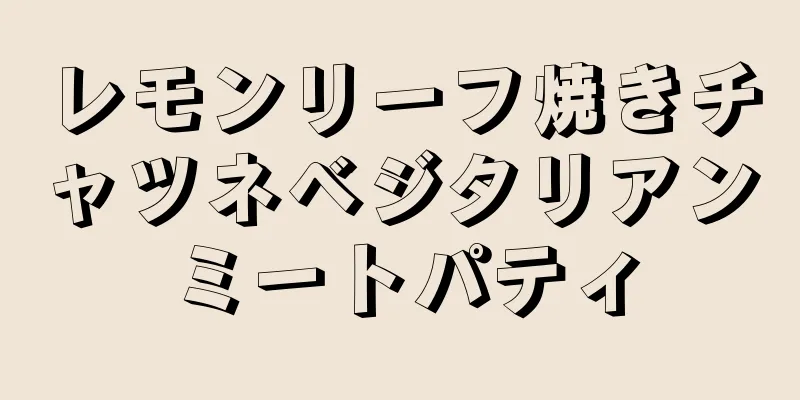 レモンリーフ焼きチャツネベジタリアンミートパティ