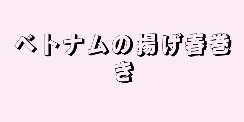 ベトナムの揚げ春巻き