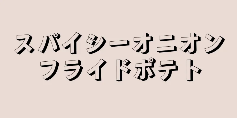 スパイシーオニオンフライドポテト