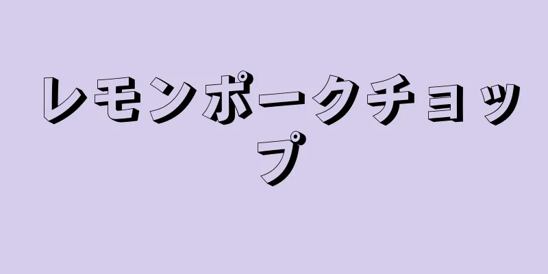 レモンポークチョップ