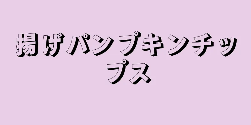 揚げパンプキンチップス