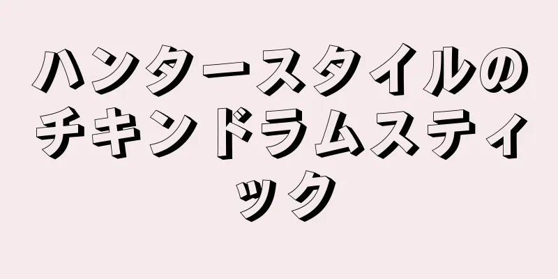 ハンタースタイルのチキンドラムスティック