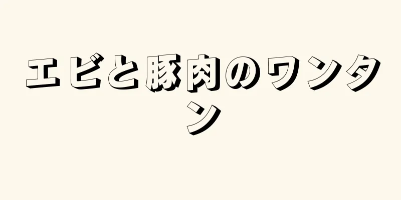 エビと豚肉のワンタン