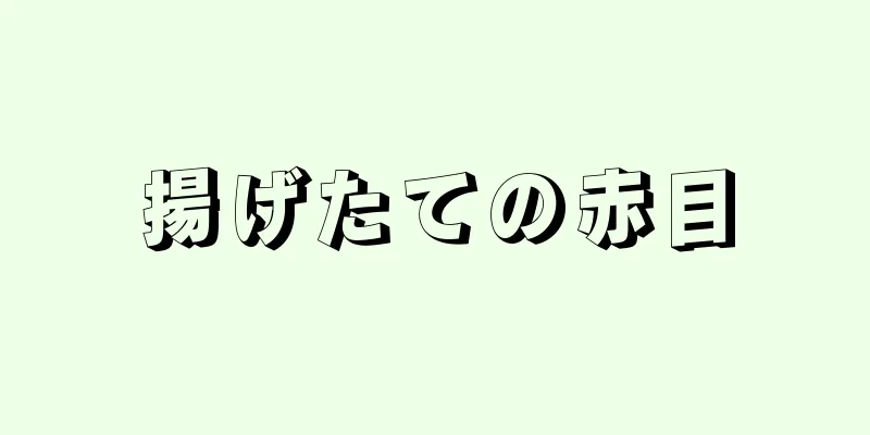 揚げたての赤目