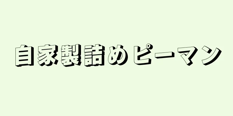 自家製詰めピーマン