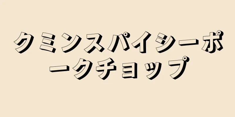 クミンスパイシーポークチョップ