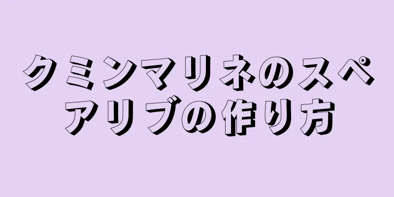 クミンマリネのスペアリブの作り方