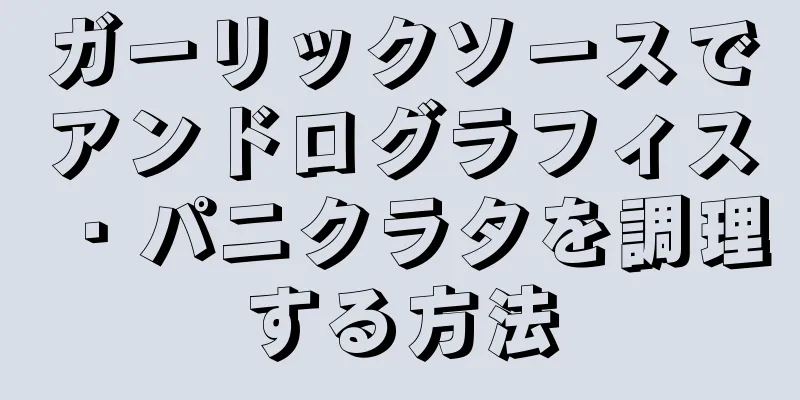 ガーリックソースでアンドログラフィス・パニクラタを調理する方法