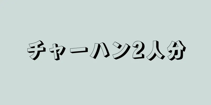 チャーハン2人分