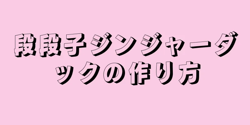 段段子ジンジャーダックの作り方