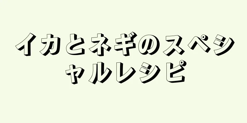 イカとネギのスペシャルレシピ