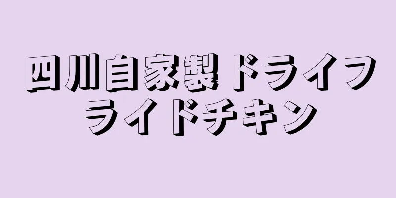 四川自家製ドライフライドチキン