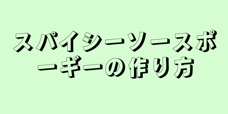 スパイシーソースポーギーの作り方