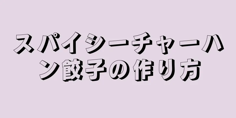 スパイシーチャーハン餃子の作り方