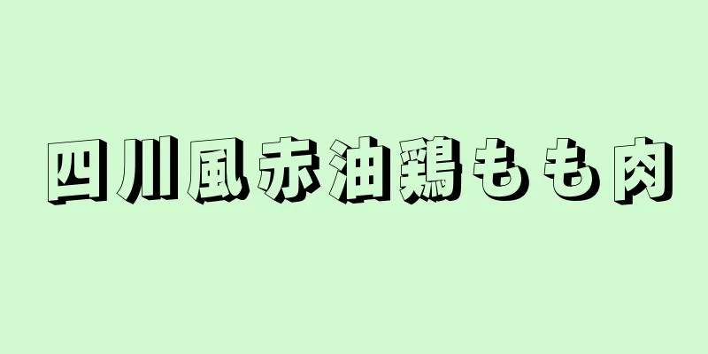 四川風赤油鶏もも肉