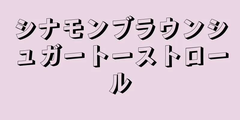 シナモンブラウンシュガートーストロール