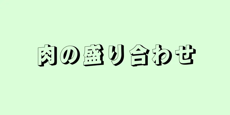 肉の盛り合わせ