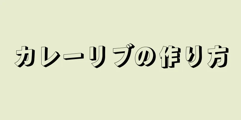 カレーリブの作り方